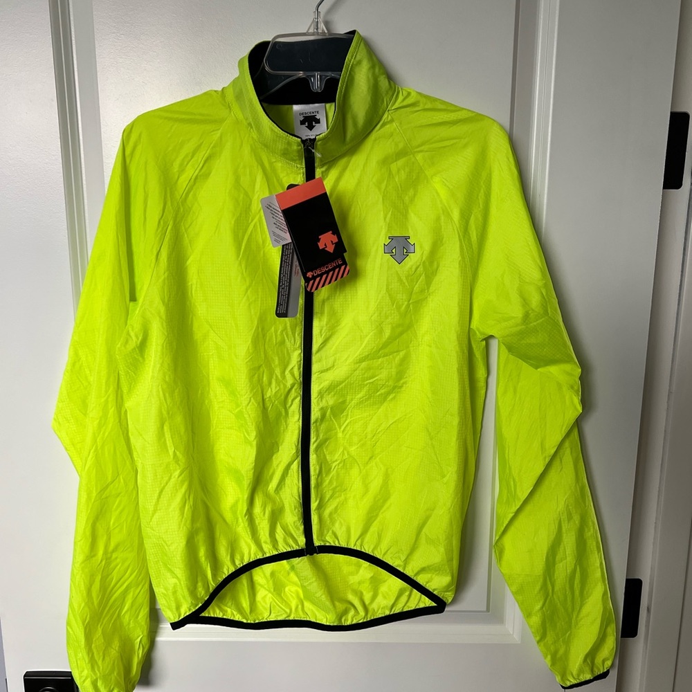 NWT Descente Velom Cycling Windbreaker Jacket, S